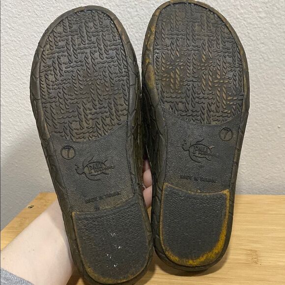 Pali Hawaii Rubber Slides 7 Molded Double Strap Sandals Made in Taiwan - Picture 4 of 9